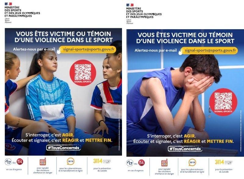 PREVENTION, SIGNALEMENT, ET ACCOMPAGNEMENT DES VICTIMES (OU DES TEMOINS) DE VIOLENCES OU DE DISCRIMINATION DANS LE SPORT.