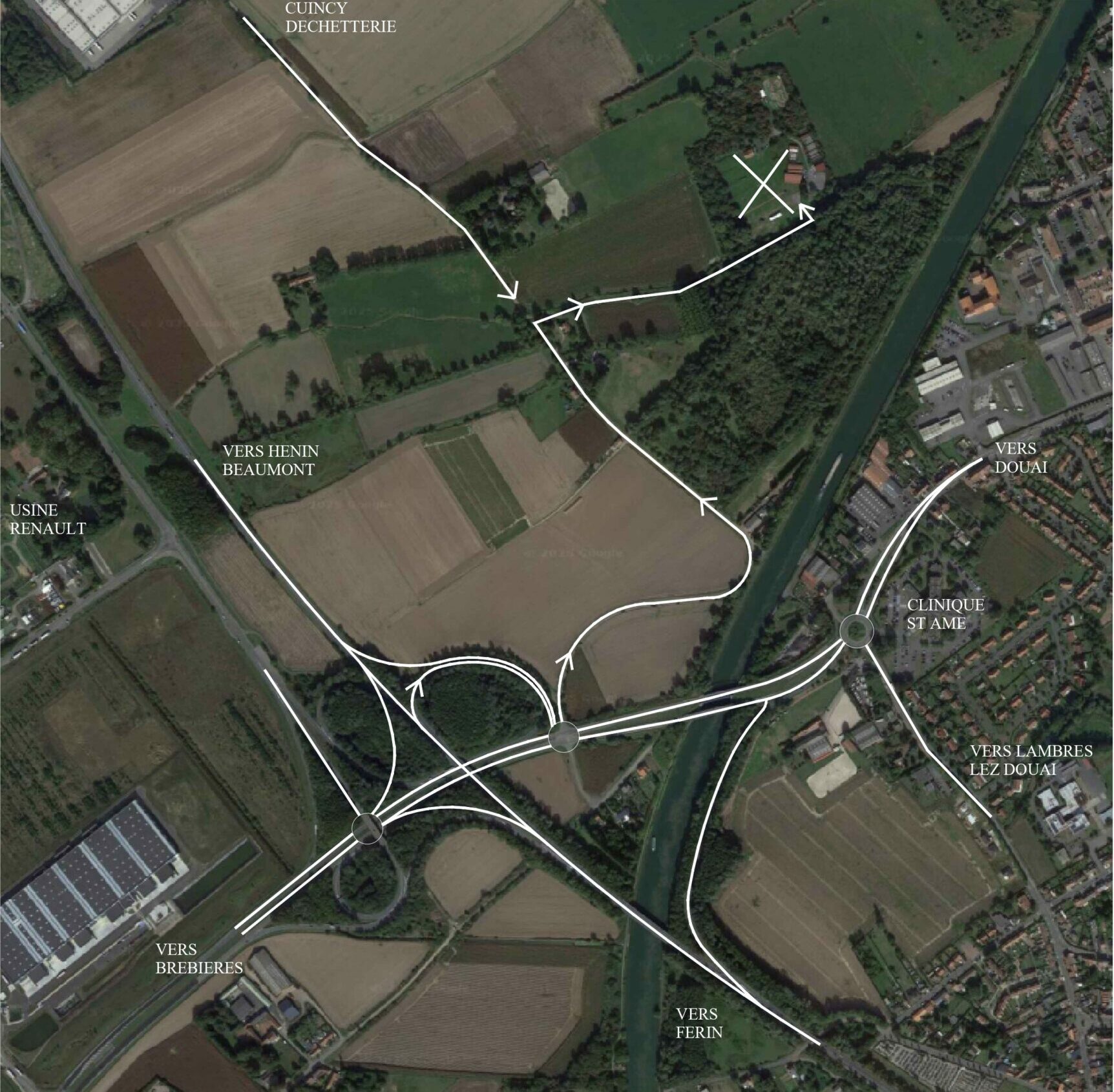 la brayelle plan accès 2025